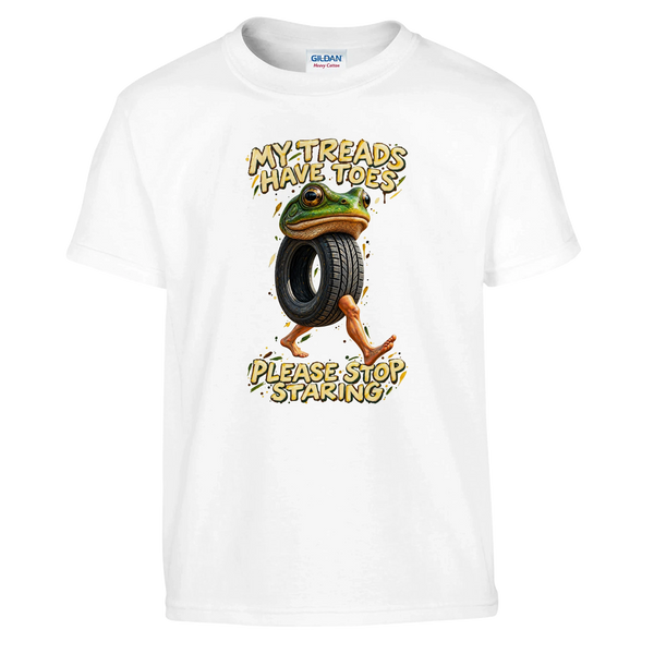 Boneca Ambalabu print on a white kids t-shirt, front view