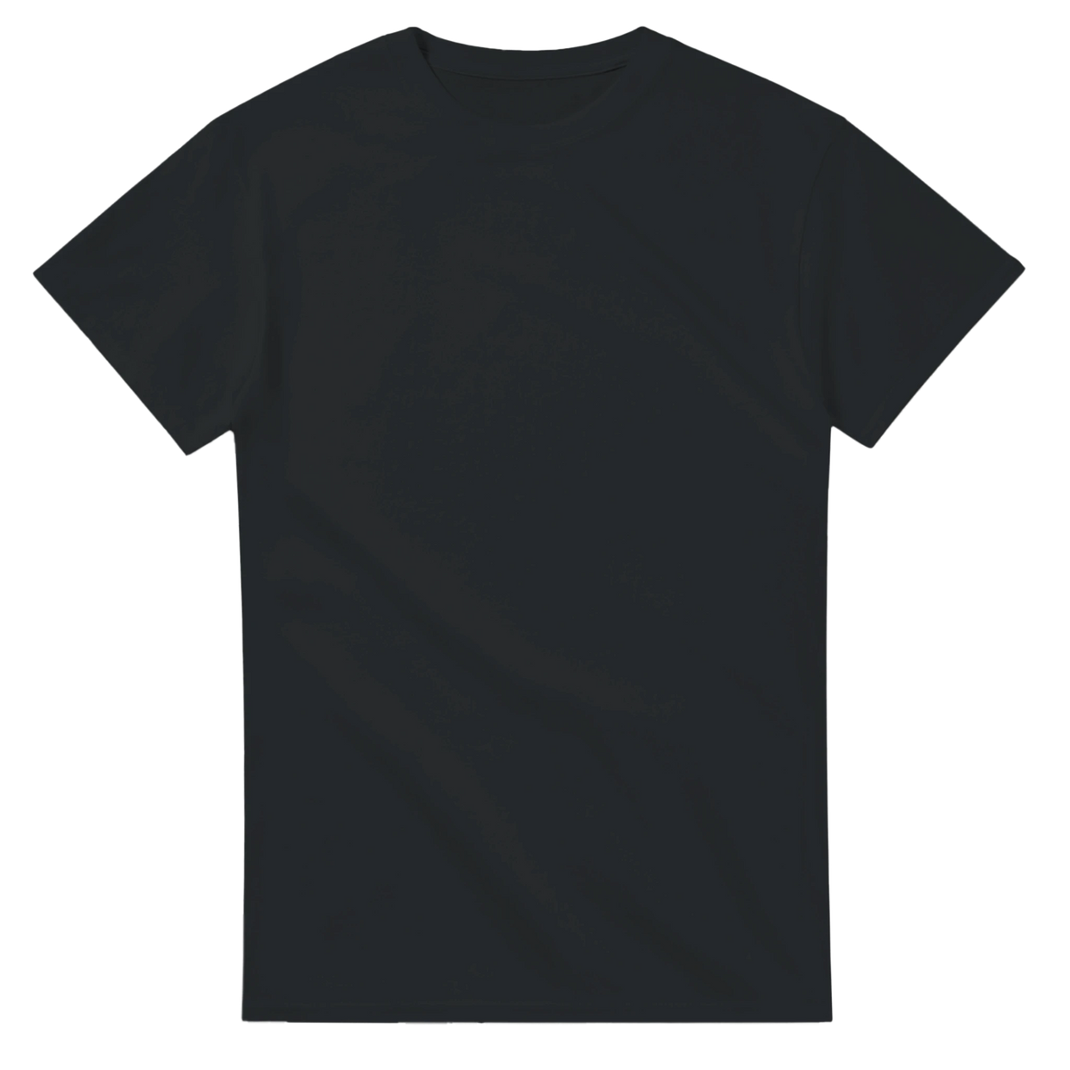 Black t-shirt printed with Noobini Pizzanini and the words Pizza on, brain off, front view
