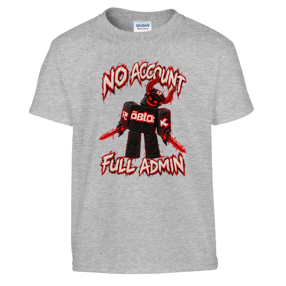Guest 666 print on a sport grey kids t-shirt, front view
