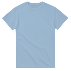 Light Blue t-shirt printed with Pot Hotspot and the words Share your hotspot, no service here, front view