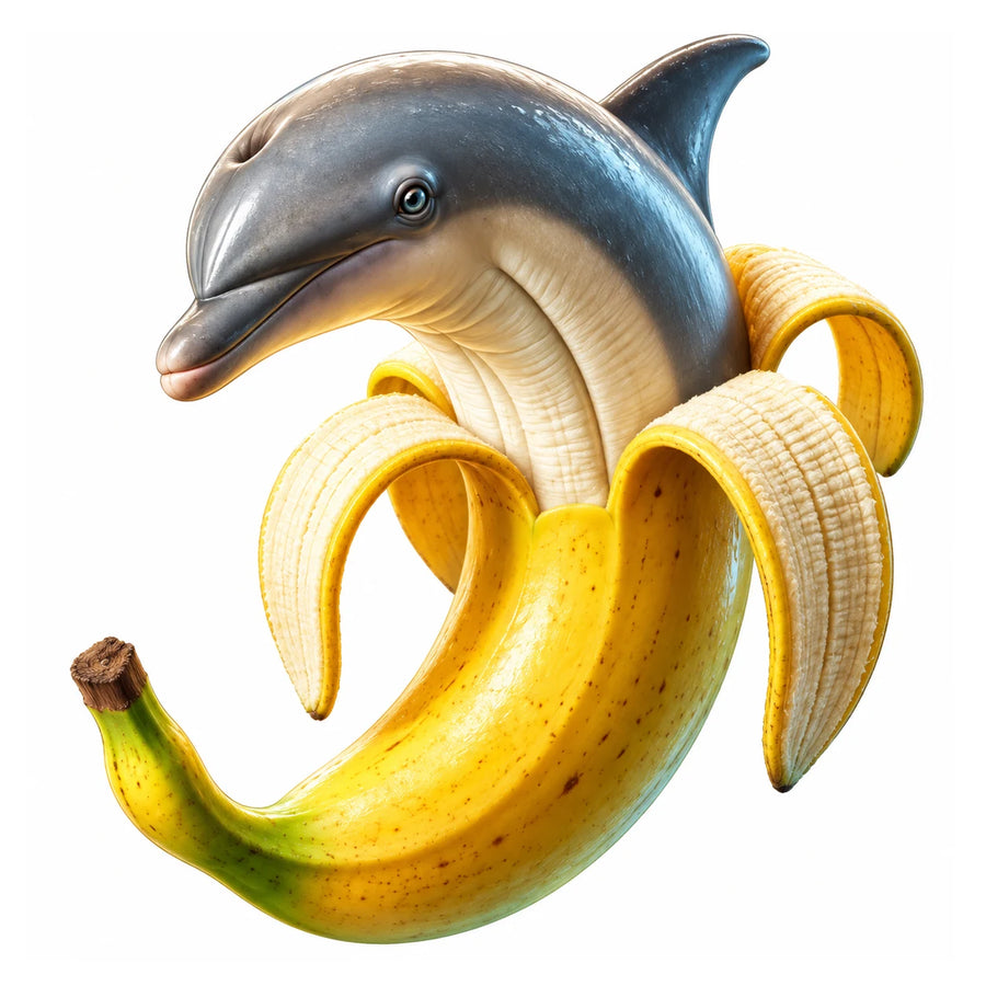 Bananita Dolphinita, the brainrot dolphin with a banana for a back half