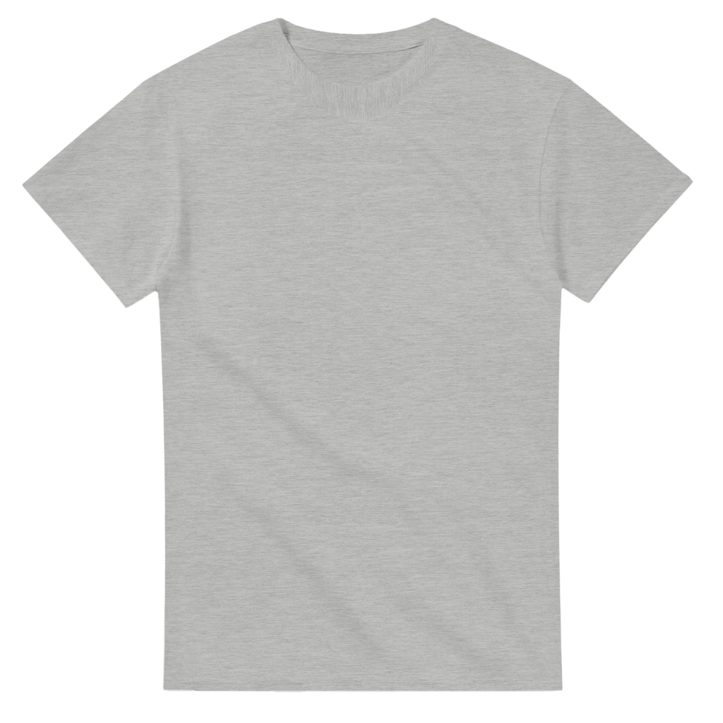 Ash t-shirt printed with Noobini Pizzanini and the words Pizza on, brain off, front view