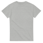 Ash t-shirt printed with Noobini Pizzanini and the words Pizza on, brain off, front view