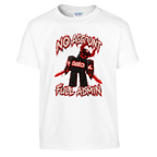Guest 666 print on a white kids t-shirt, front view